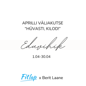 Fitlapi väljakutse "Hüvasti, kilod!" eduvihik